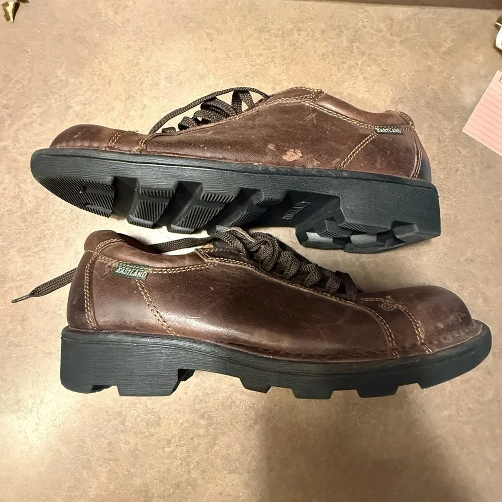 Eastland Dark Brown Leather Footwear